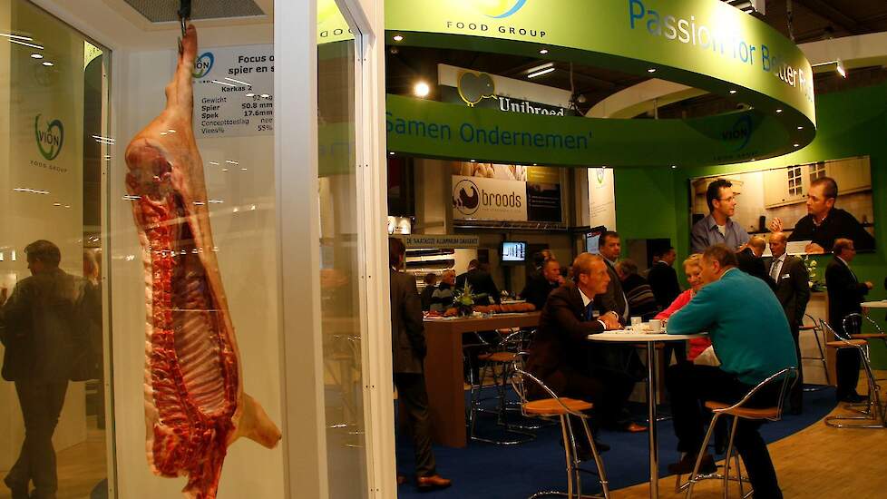 Vion verlaagde de vleesvarkensnotering binnen drie maanden met 50 cent.