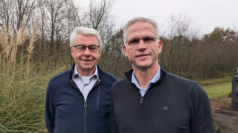 Jan Venneman en Erik Luiten van Agractie Nederland.