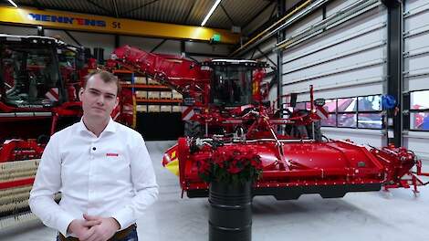 Nieuwe hal voor Blok Mechanisatie en Grimme NOP in Espel