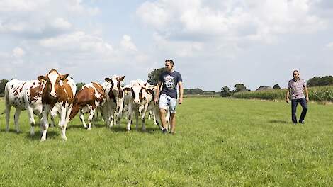Netwerkdeelnemers Ren&eacute; en Michiel woestenenk.