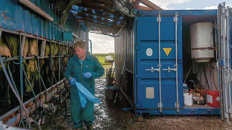 Rutger Hennipman heeft &rsquo;s ochtends om zes uur de eerste ronde koeien in de stal staan