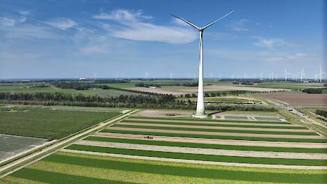 Het perceel van Boerderij van de Toekomst in Lelystad.