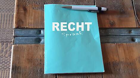 Pen schrift rechtspraak