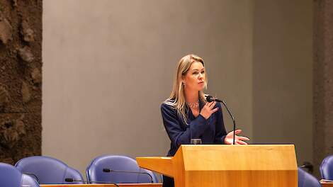 Minister Wiersma in de Tweede Kamer