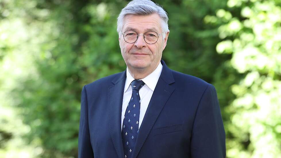 Voorzitter van de Rijnlandse bietentelersorganisatie Bernhard Conzen.