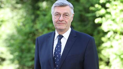 Voorzitter van de Rijnlandse bietentelersorganisatie Bernhard Conzen.