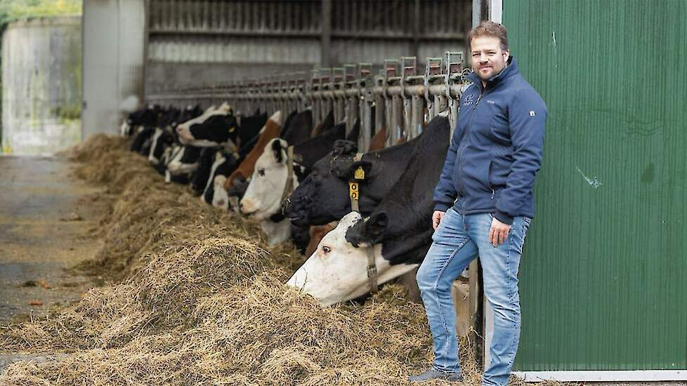 Wijnand Abrahamse heeft recent het biologische melkveebedrijf in Marknesse (FL) van zijn ouders overgenomen.