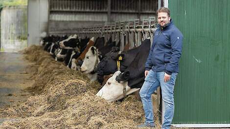 Wijnand Abrahamse heeft recent het biologische melkveebedrijf in Marknesse (FL) van zijn ouders overgenomen.