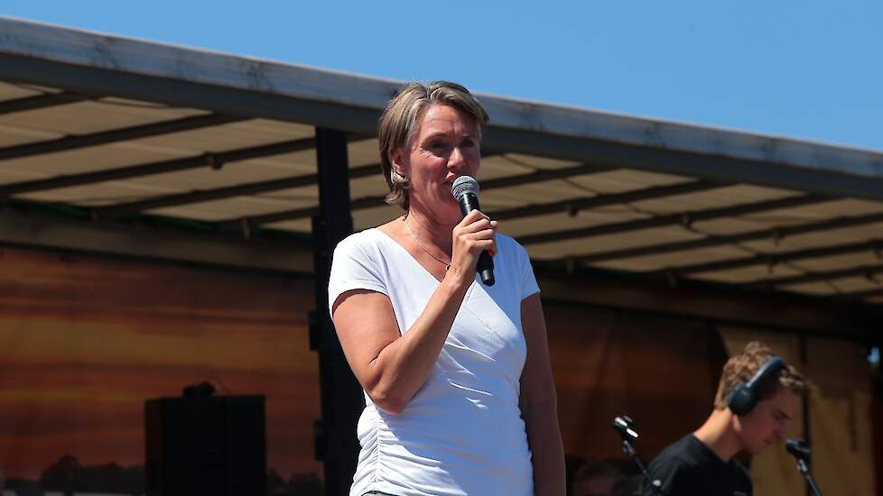 Landbouwkundig ingenieur Irene van der Marel.