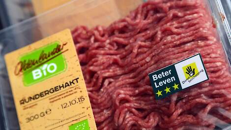 Een willekeurig voorbeeld van een duurzaamheidslabel.