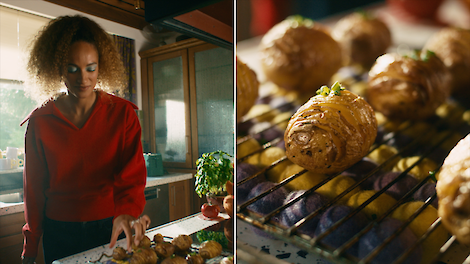 Biologisch voedsel, de aardappel. Campagnemateriaal van de Rijksoverheid