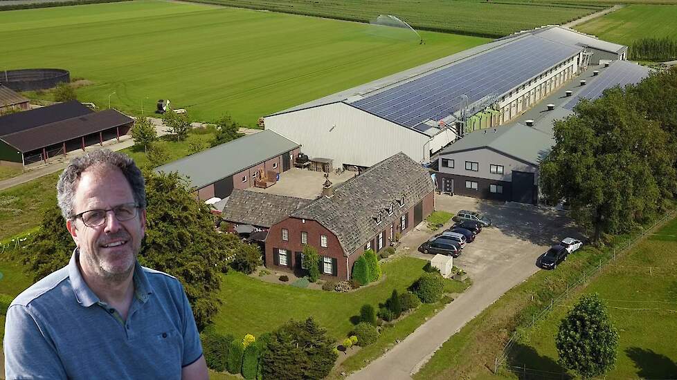 Leghennenhouder Alex Janssen uit Oirlo (LB).