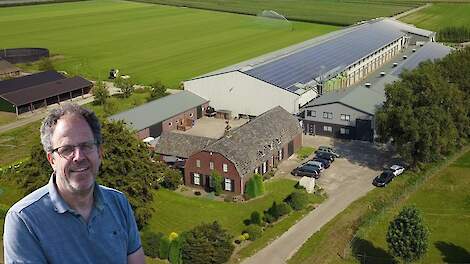 Leghennenhouder Alex Janssen uit Oirlo (LB).