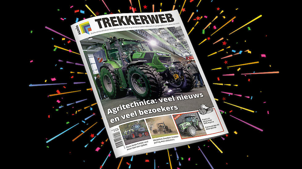 De 100e editie van het blad Trekkerweb.