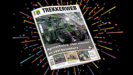 De 100e editie van het blad Trekkerweb.