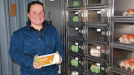 Pluimveehouder Femke van den Berg