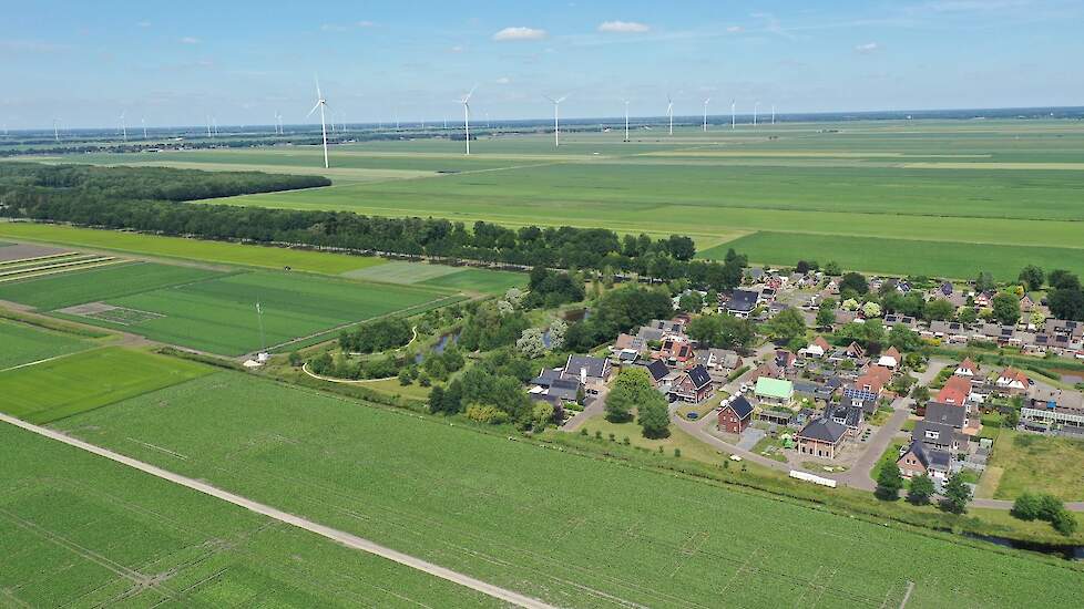 De omgeving van Valthermond in de zomer. (Archiefbeeld).