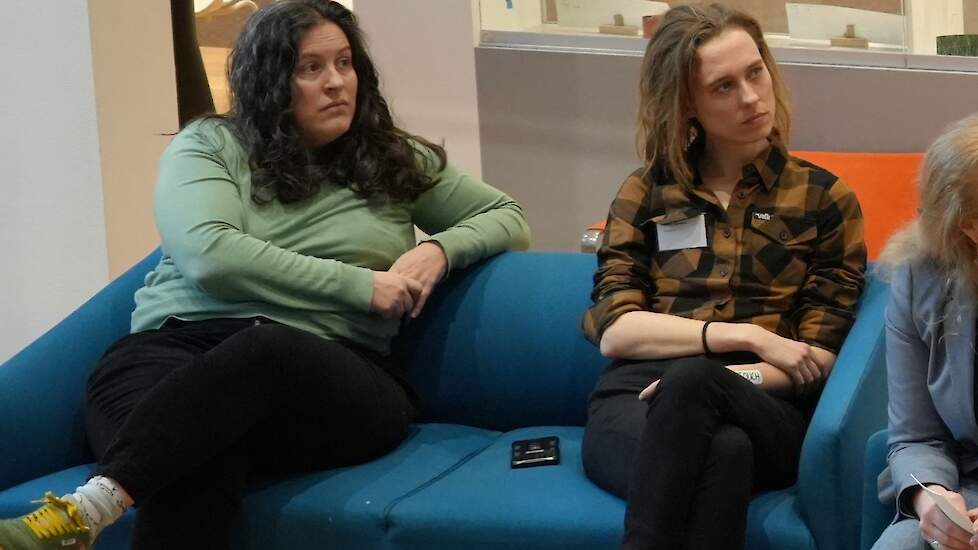 Carmen Vazquez Martin en Guusje Koorneef