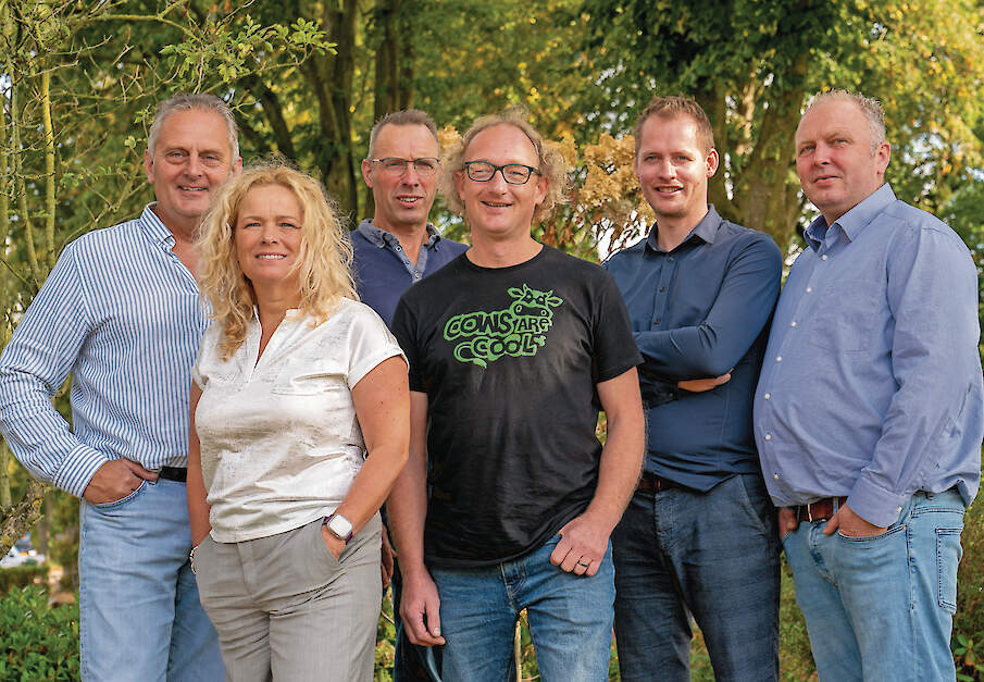 Het team van gebiedscontactpersonen.