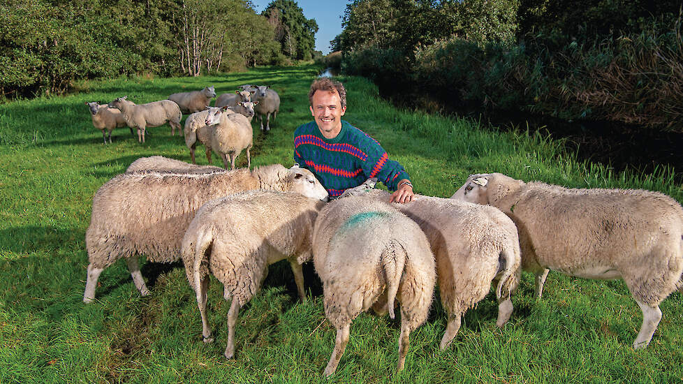 Max Wohlgemuth Kitslaar op het bedrijf van Wilko Kemp