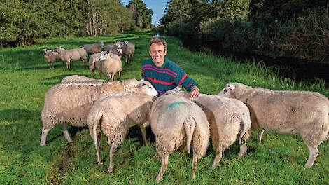 Max Wohlgemuth Kitslaar op het bedrijf van Wilko Kemp