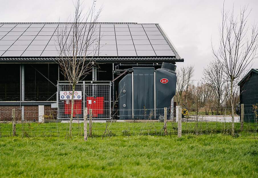 De Lely Sphere, op een melkveehouderij.