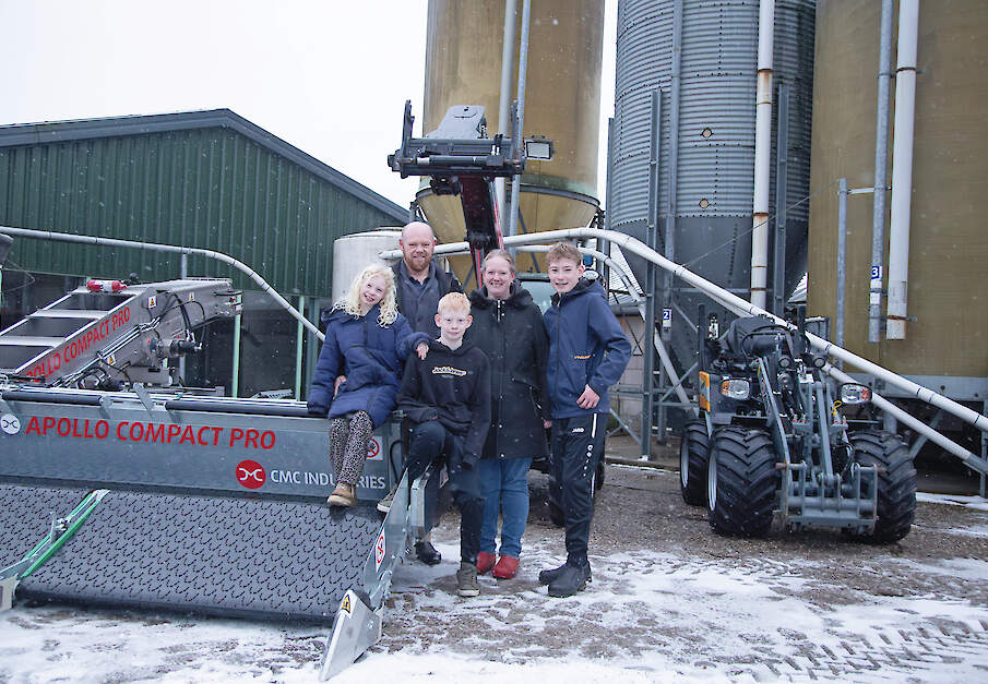 Familie De Boer uit Ureterp (FR).