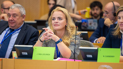 BBB-Europarlementari&euml;r Jessika van Leeuwen stelt vragen aan Europese Commissie over massale import van Oekra&iuml;nse eieren in de EU.