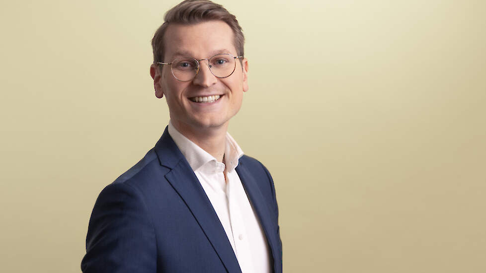 Jaimi van Essen (34) is namens D66 voorgedragen als beoogd minister van Landbouw, Visserij, Voedselzekerheid en Natuur (LVVN).