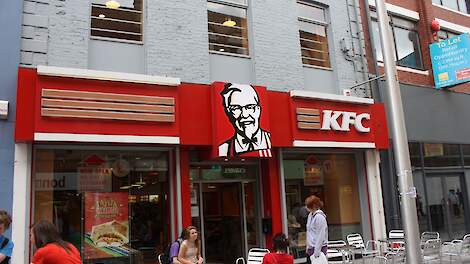 Een restaurant van KFC in Belfast. Beeld: Wikipedia