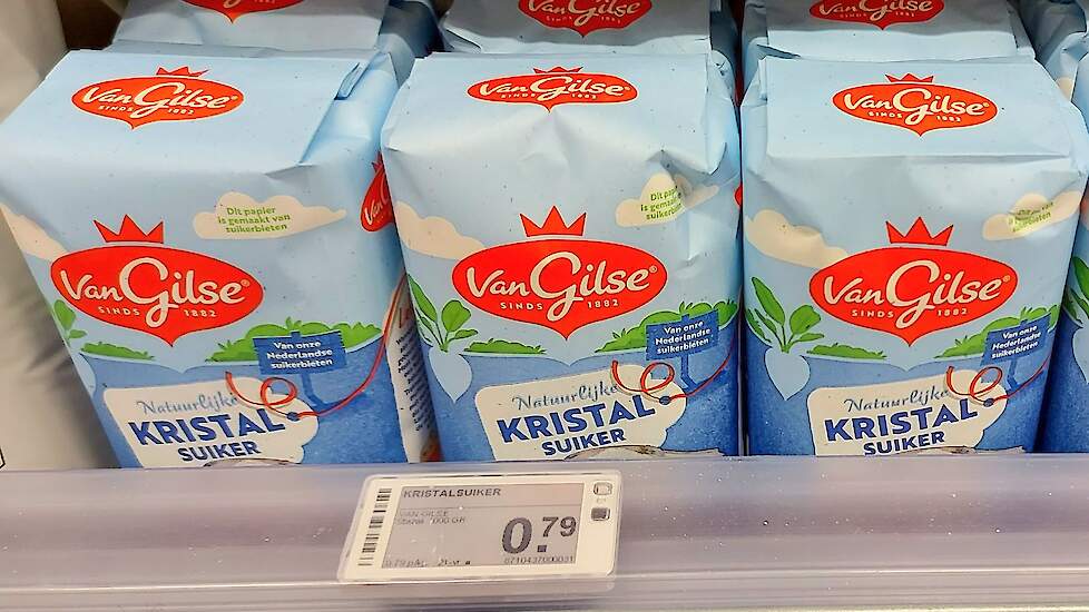 Een kilogram suiker is momenteel een van de goedkoopste producten in de supermarkt.