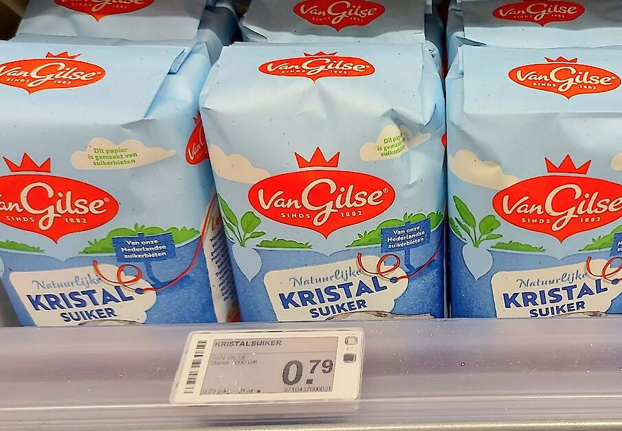 Een kilogram suiker is momenteel een van de goedkoopste producten in de supermarkt.