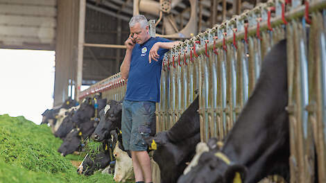 Melkveehouder Joost van Dieijen