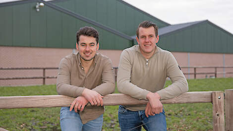 Martijn (l) en Rick zijn actief betrokken bij de dagelijkse bedrijfsvoering en ontwikkeling van het bedrijf.