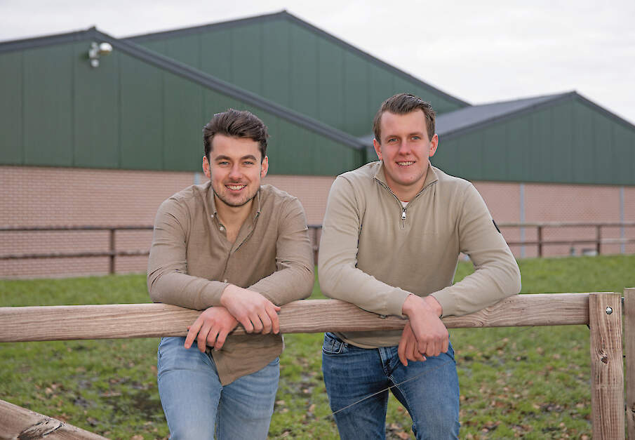 Martijn (l) en Rick zijn actief betrokken bij de dagelijkse bedrijfsvoering en ontwikkeling van het bedrijf.