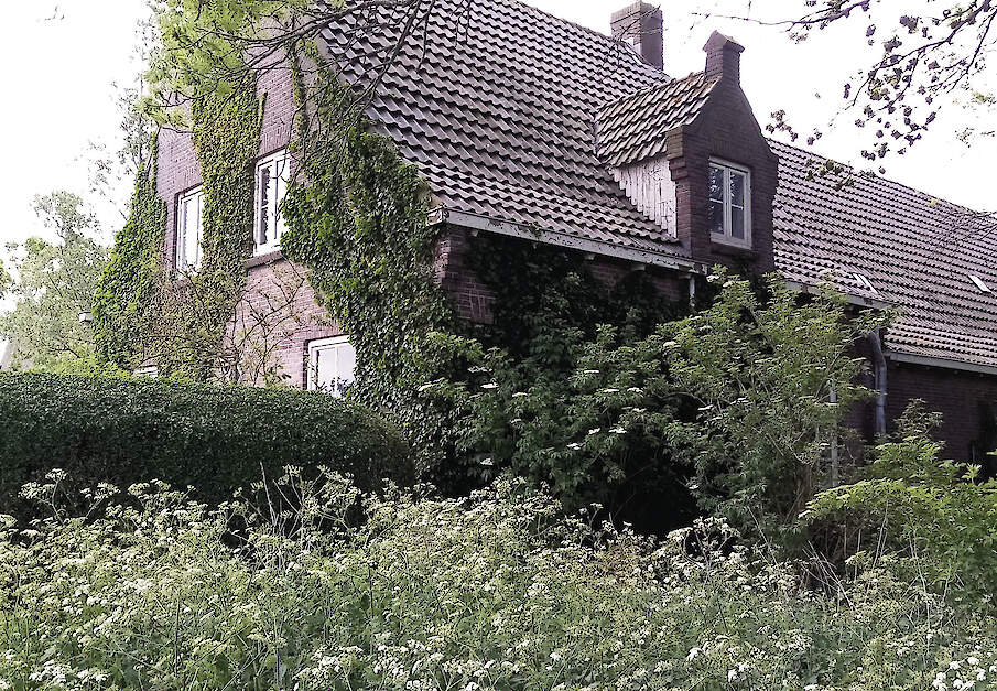 De boerderij aan de Bonnenweg in Hoek van Holland