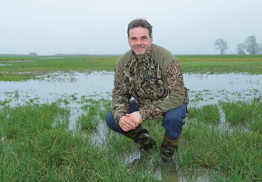 Melkveehouder Gert-Jan Sijtsma uit het Friese Wetsens
