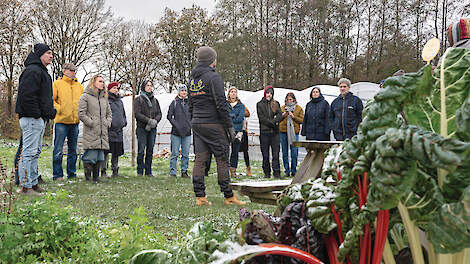 Sam Emons en Jorian Damen van tuinderij Gelukkige Groentes overwegen een Steward Owned structuur voor hun bedrijven