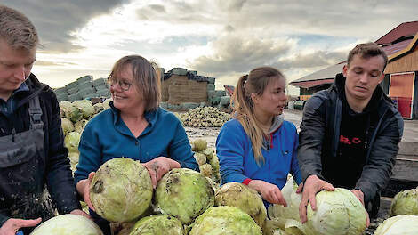 Via de Winteractie werd bijna duizend ton groenten afgezet buiten de reguliere markt om.