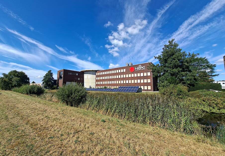 Het hoofdkantoor van HZPC in Joure (FRL).