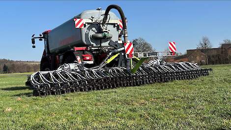 Flexdisc bemesters  in bedrijf gesteld