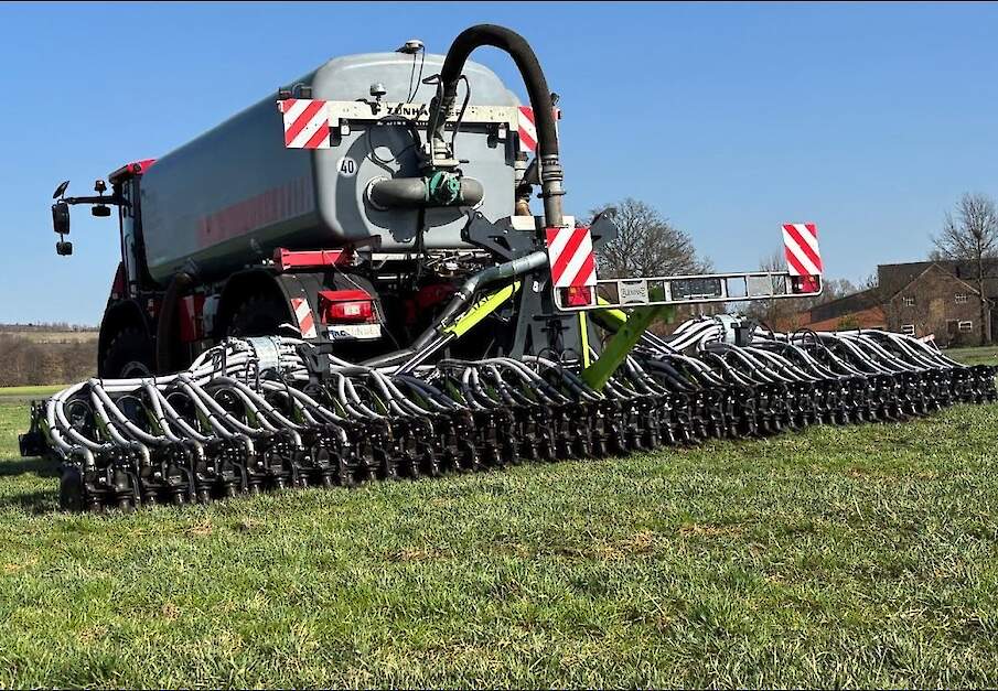 Flexdisc bemesters  in bedrijf gesteld