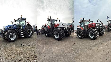 Voorjaarshow D. Lankhorst & Co. GmbH met Case-IH,Steyr, New Holland, Deutz-Fahr, Krone
