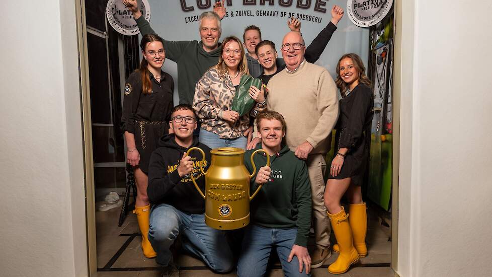 De Arcadia Boerderij van Joost en Yvonne van Dieijen won in 2025 de hoofdprijs tijdens de Cum Laude Awards.