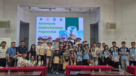 Veehouderijstudenten verkennen sector in Vietnam