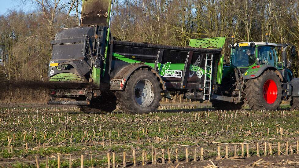 Compost akkerbouw maisstoppel Hellum