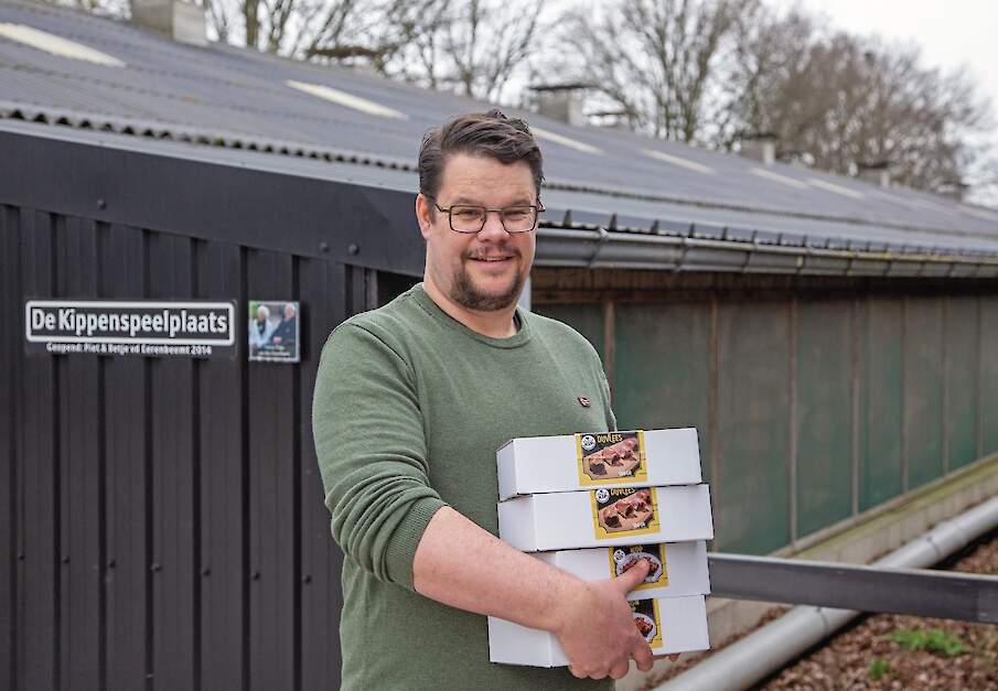 Scharrelvleeskuikenhouder en BBB-lijsttrekker Christian van Bommel hoopt op vier tot zes zetels in de gemeenteraad van Venray.