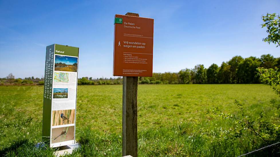 Beschermd natuurgebied De Deurnese Peel.