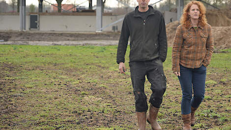 Heimen Vos en Inge Vleemingh bouwen hun onderneming op met extra marge uit de korte keten. Sinds kort werkt Vos daarom fulltime op het bedrijf. Ze groeien verder met een nieuwe potstal en meer hectares voor eigen gewassen.