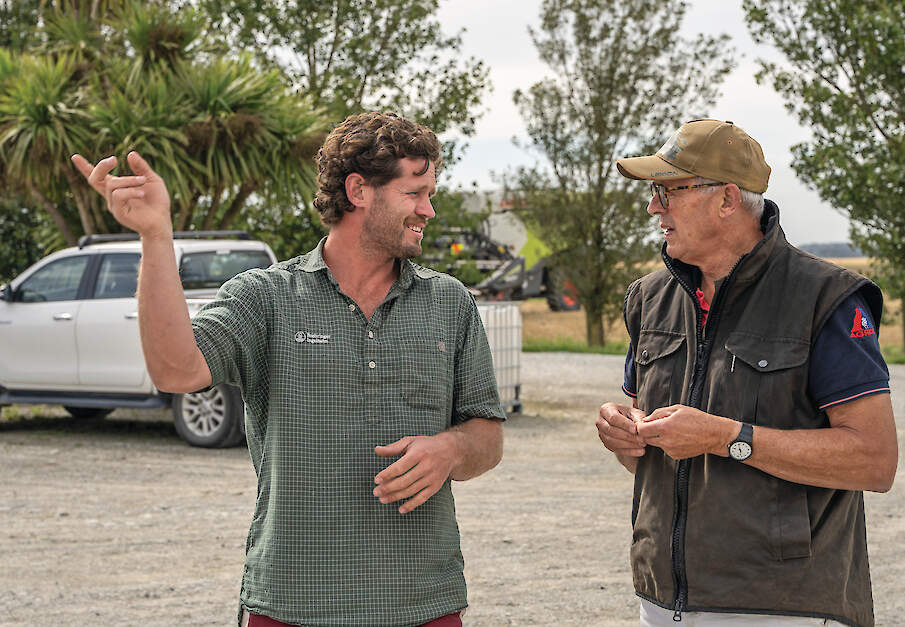Steven Bierema heeft het akkerbouwbedrijf inmiddels overgedragen aan zoon Pieter Taco (PT).